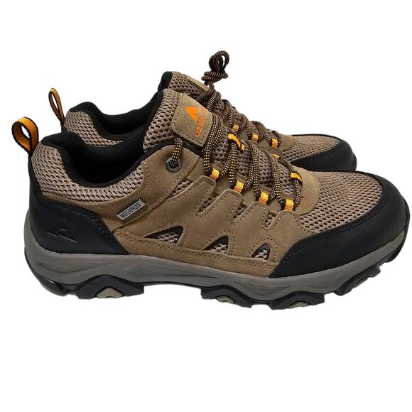 Men's Waterproof Hiking Boot Shoes Suede Leather Lightweight Lace Up Ozark Trail - Picture 13 of 15